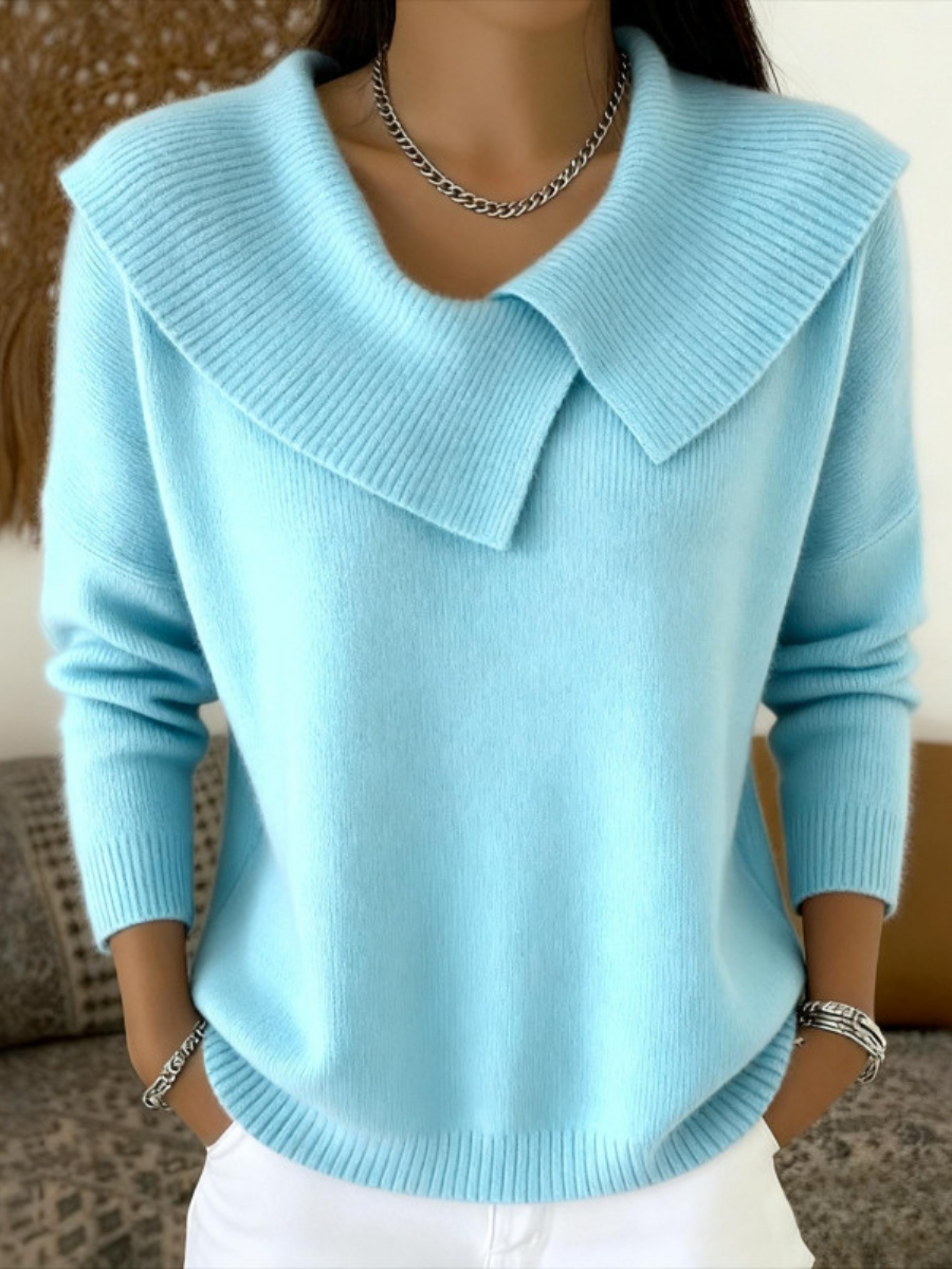 Linda | Soft Collar Sweater