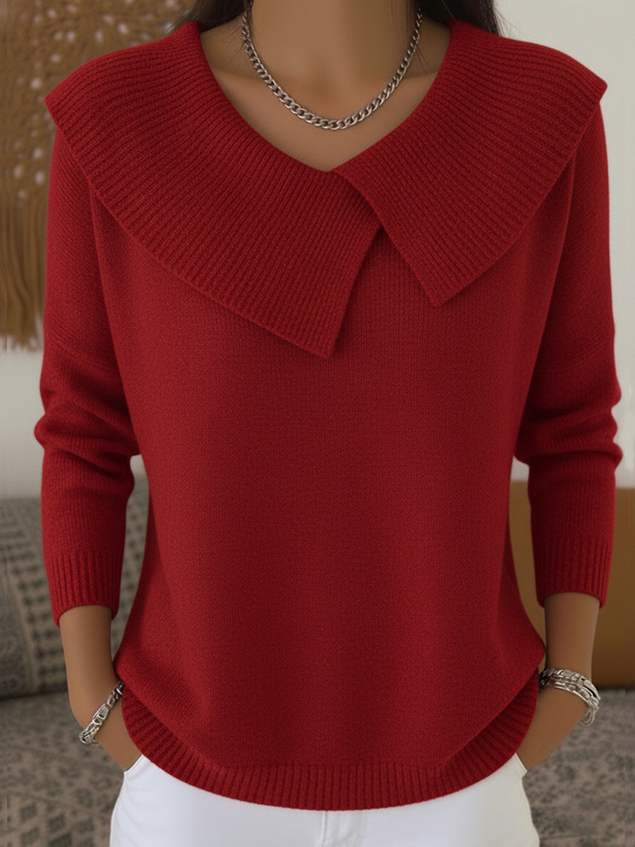 Linda | Soft Collar Sweater