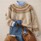 Ellen | Heritage Nordic Knit Sweater