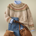 Ellen | Heritage Nordic Knit Sweater