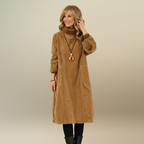 Jennie | Turtleneck Midi Dress