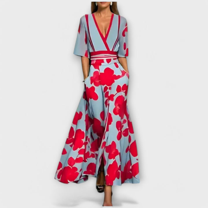 Elise™ | Élégante Robe à Fleurs