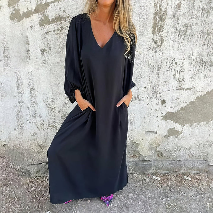 Elena™ | Long Boho Robe avec Poches