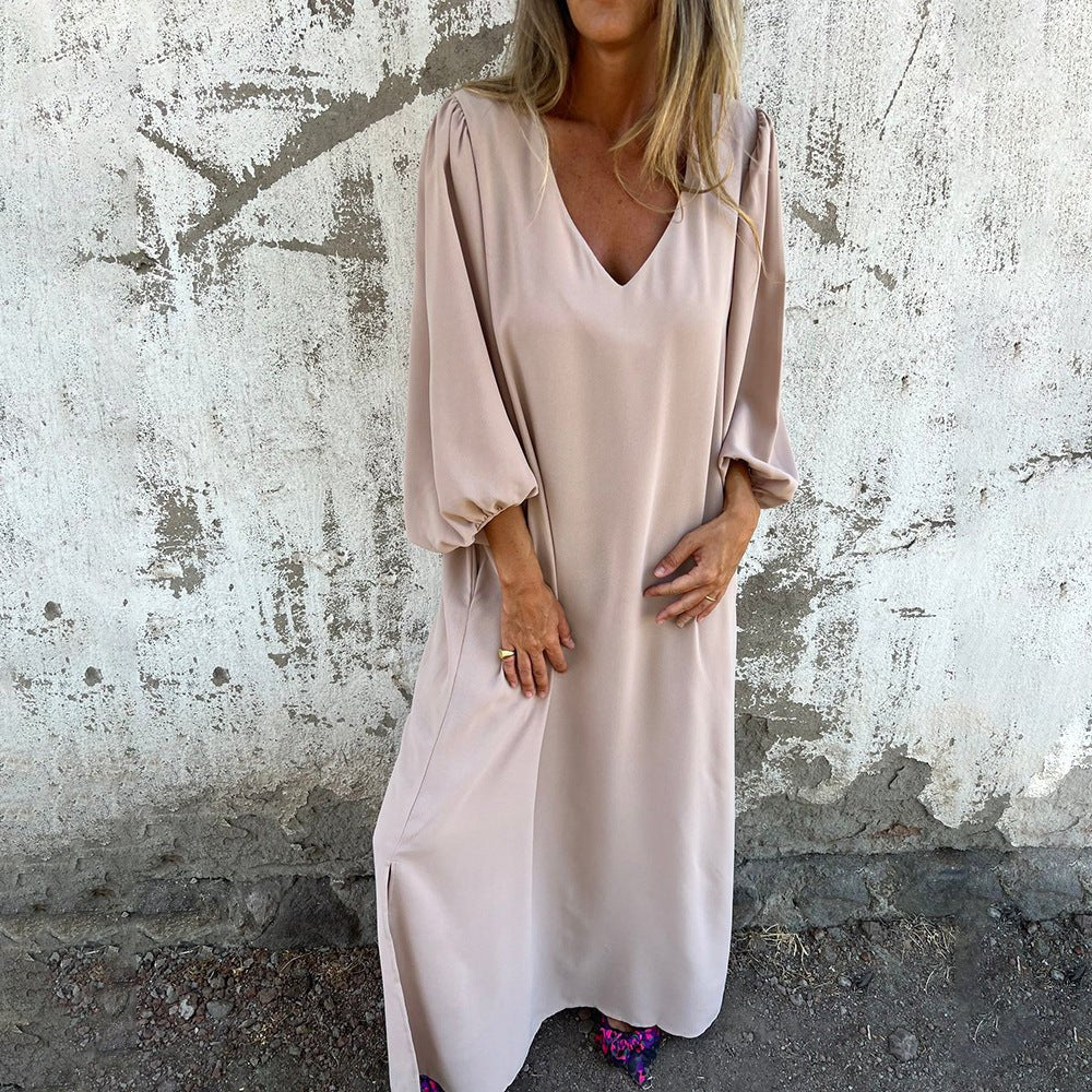 Elena™ | Long Boho Robe avec Poches