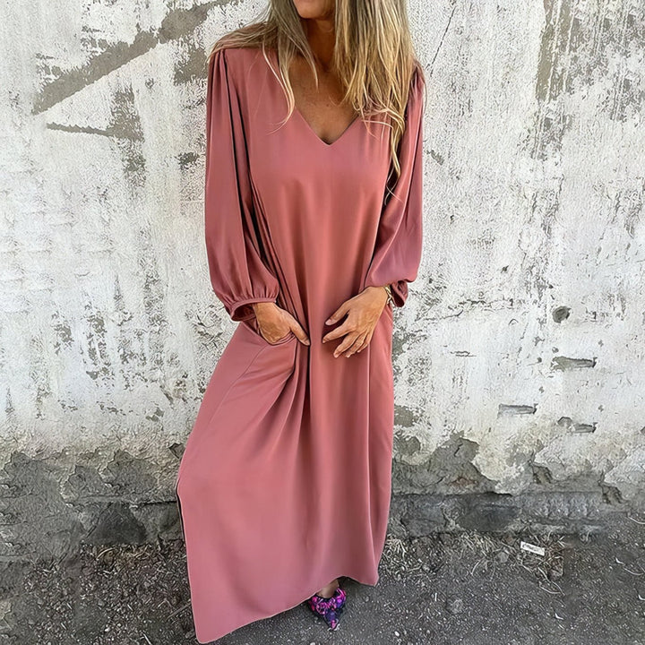Elena™ | Long Boho Robe avec Poches