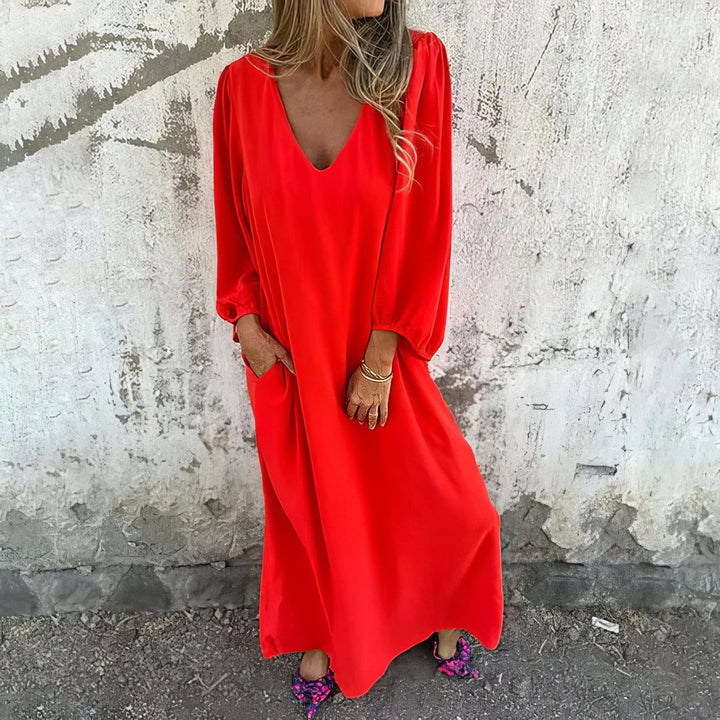 Elena™ | Long Boho Robe avec Poches