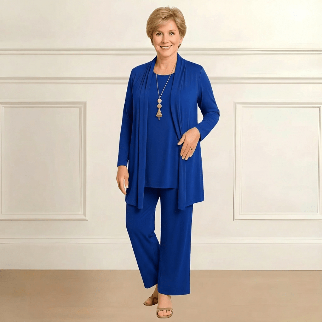 Rosy Cardigan, Top & Pants Set Bestseller